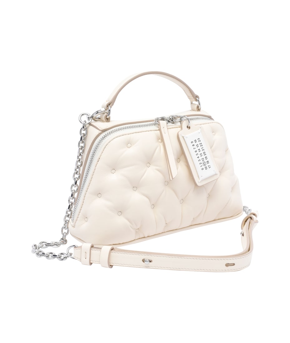 25AW【Maison Margiela】GlamSlam Embroidery Trapezoid Bag Maison Margiela Glam Slam Embroidery Trapezoid Tote Bag