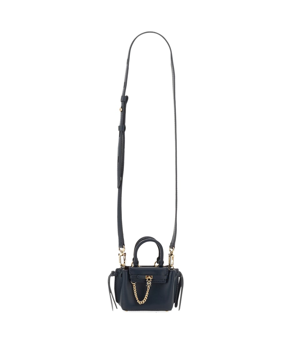 Michael Kors Bag Marilyn Small In Saffiano Leather In Blu