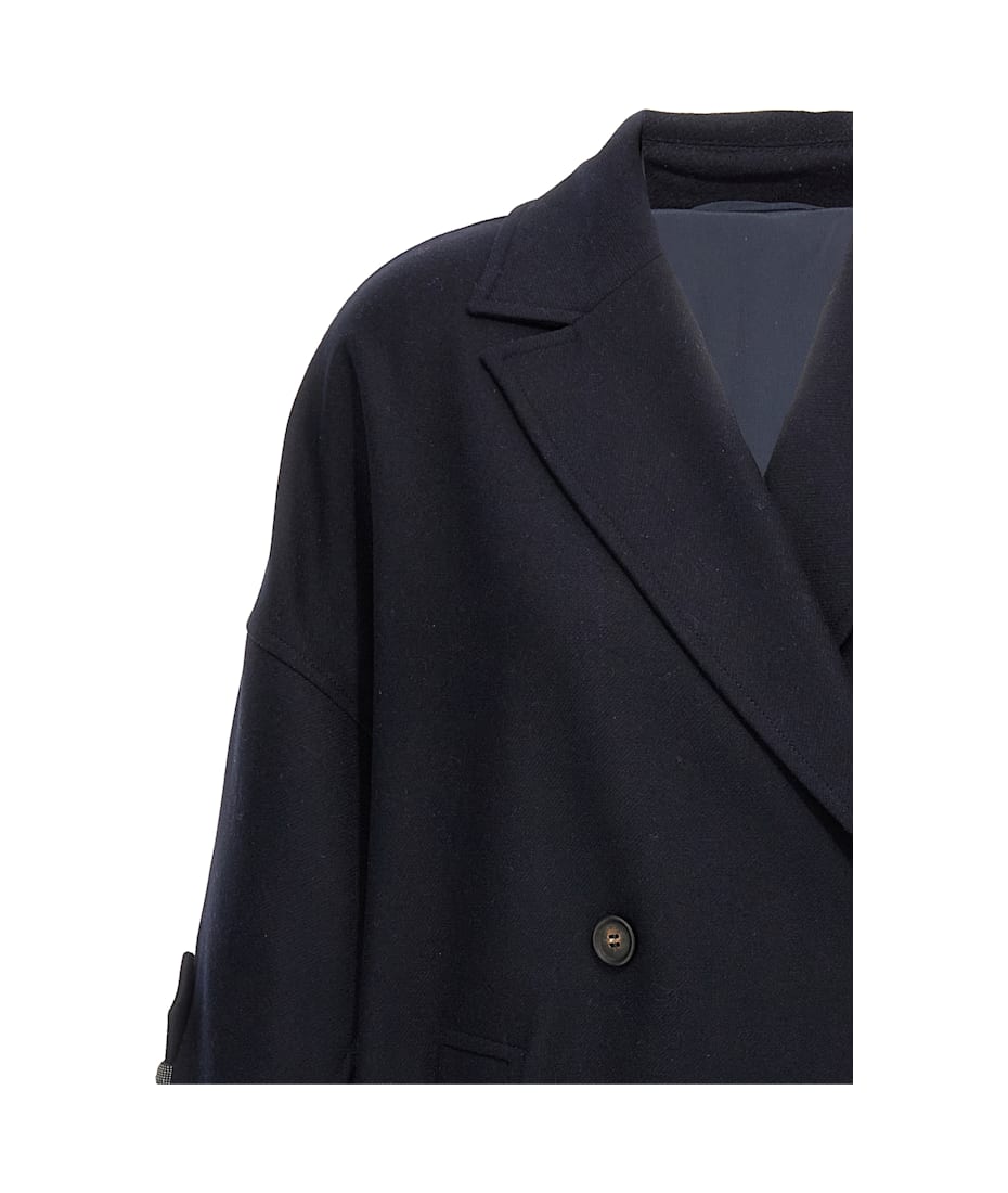 コート BRUNELLO CUCINELLI 'Shiny Cuff Details' caban coat Brunello Cucinelli 'shiny Cuff Details' Caban Coat | italist
