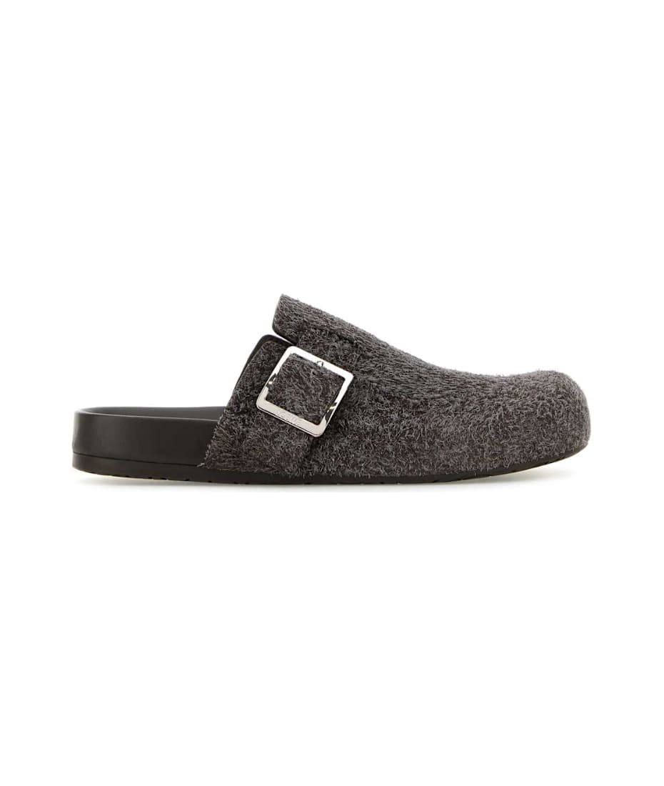 サンダル LOEWE Mud suede Ease Buckle slippers Loewe Mud Suede Ease Buckle Slippers | italist