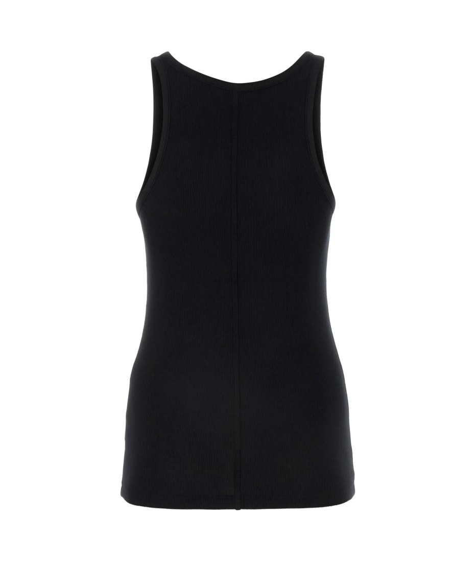【送料&関税込】AGOLDE Black Stretch Modal Blend Zane Tank T AGOLDE Black Stretch Modal Blend Zane Tank Topâ | italist
