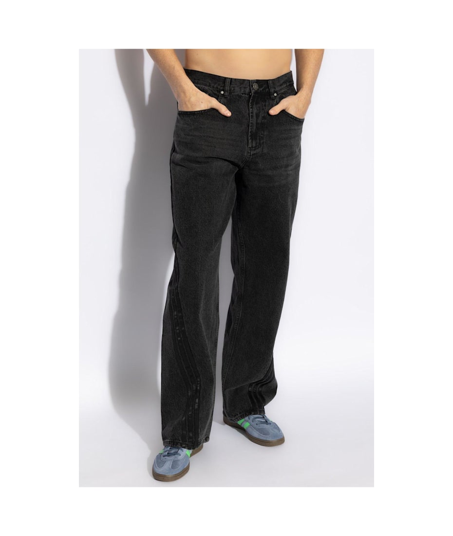 ● adidas ● ADILENIUM SEASON 3 LOOSE FIT DENIM PANTS adidas Adilenium Season 3 Loose Fit Denim Pants - Multicolor