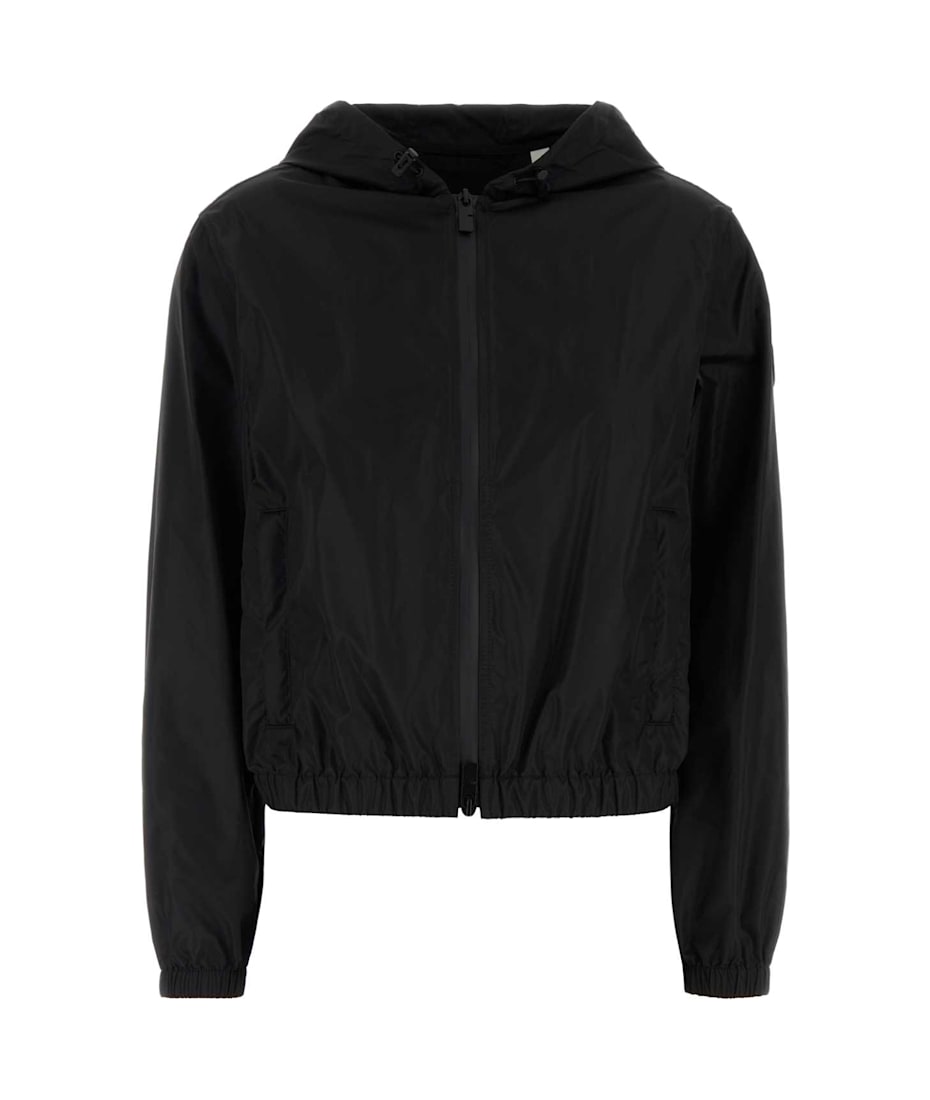 アウターその他 Burberry FW25 Black nylon jacket (8113647 A1189) Burberry Nylon Bomber Jacket | Neiman Marcus