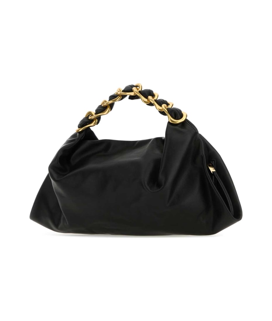 トートバッグ BURBERRY Black Leather Medium Swan Handbag Burberry Black Leather Medium Swan Handbag | italist, ALWAYS