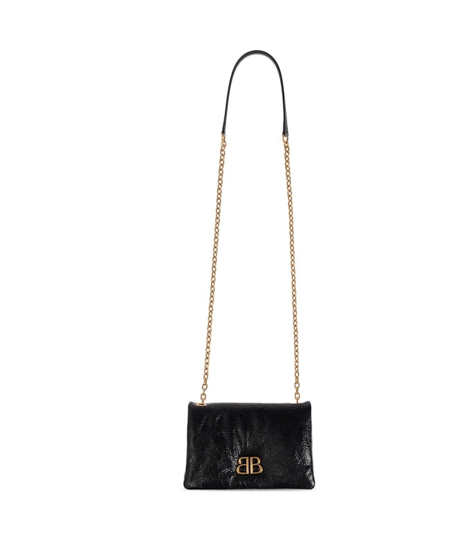 24AW new/BALENCIAGA モナコミディアムショルダーバッグ Bag 24AW】BALENCIAGA MONACO SMALL EAST-WEST HOBO モナコ バッグ