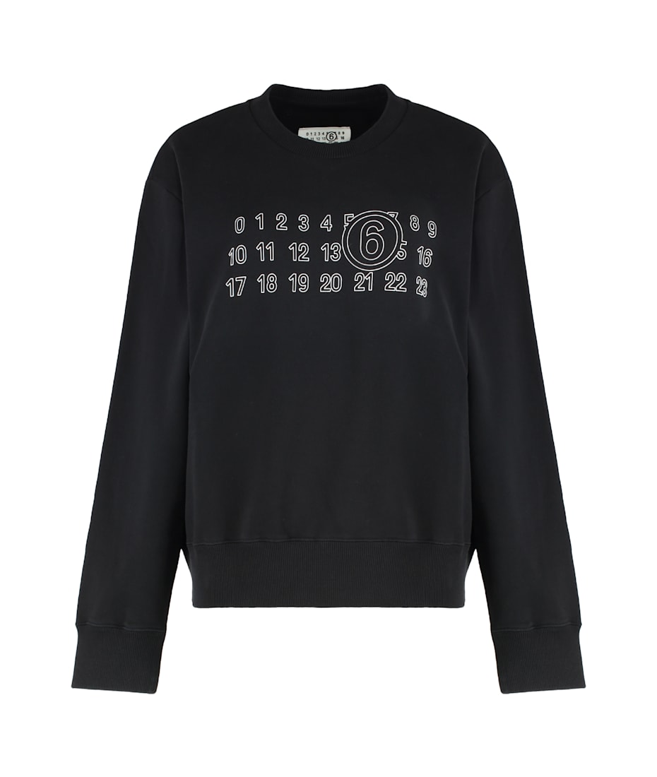 Cotton Crew-neck Sweatshirt