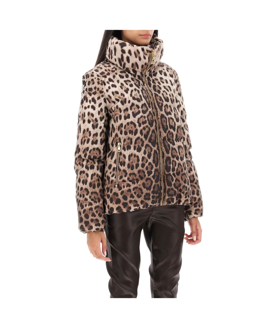 【送料&関税込】Dolce & Gabbana Leopard Print Padded Jac Dolce & Gabbana Leopard Print Padded Jacket | italist