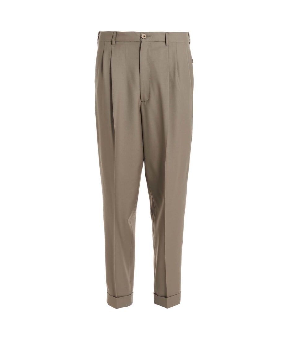 Classic Double Pleated' Pants