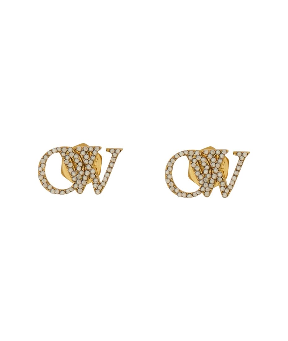 ピアス Off-White Logo Earrings Off-White Logo Earrings | italist