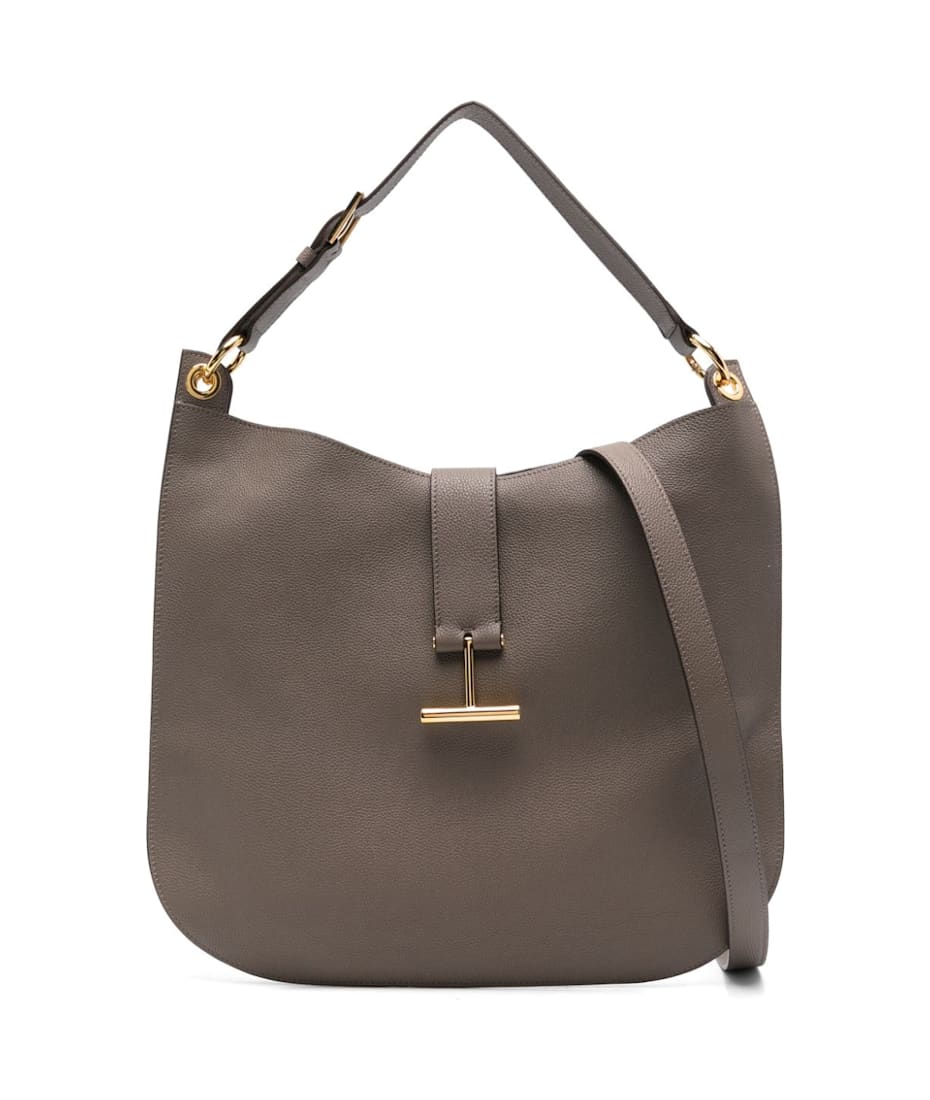 【関税＆送料込み】Tom Ford Day Bags Shoulder And Crossbody Tom Ford Day Grain Leather Large Crossbody Bag | italist