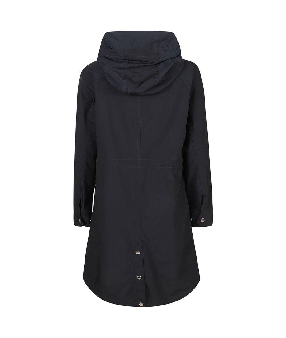 コート Woolrich Long Summer Parka Women's Long Summer Parka in Urban Touch Fabric with Hood