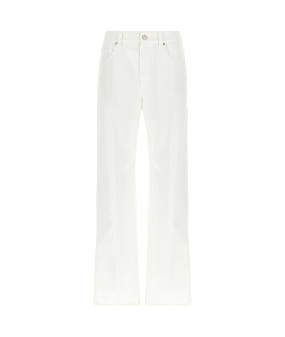 パンツ BRUNELLO CUCINELLI Contemporary loose jean-full lenght Contemporary Loose trousers for Woman in Medium Denim