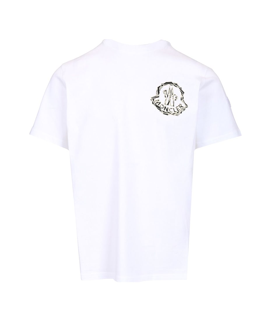 Moncler T-shirt With Faded Logo | italist