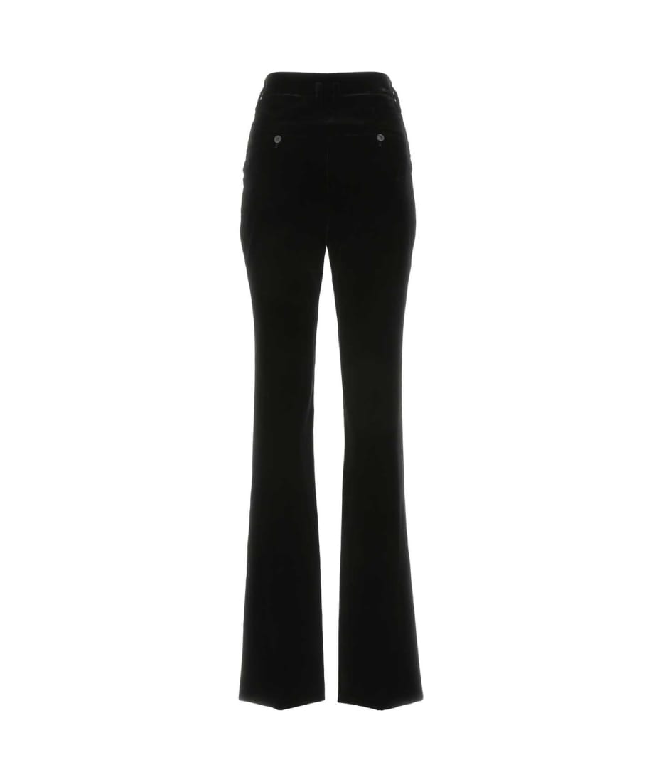 パンツ SAINT LAURENT PARIS VELVET PANT BLACK 31 Saint Laurent Men's' Velvet Pants in Black | LN-CC®
