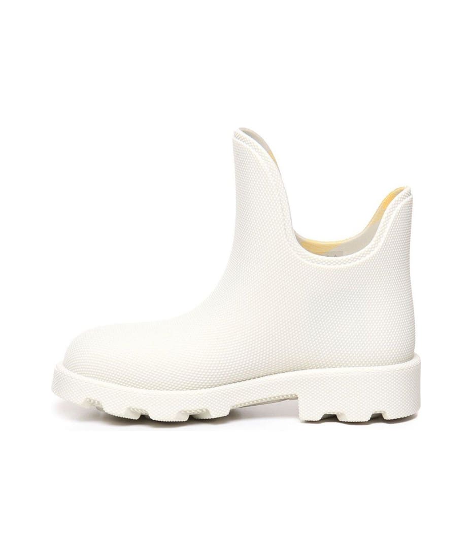 【送料&関税込】Burberry Round-toe Slip-on Heeled Boots BURBERRY - Stomp High boots | Leam Roma - Luxury Shopping Online
