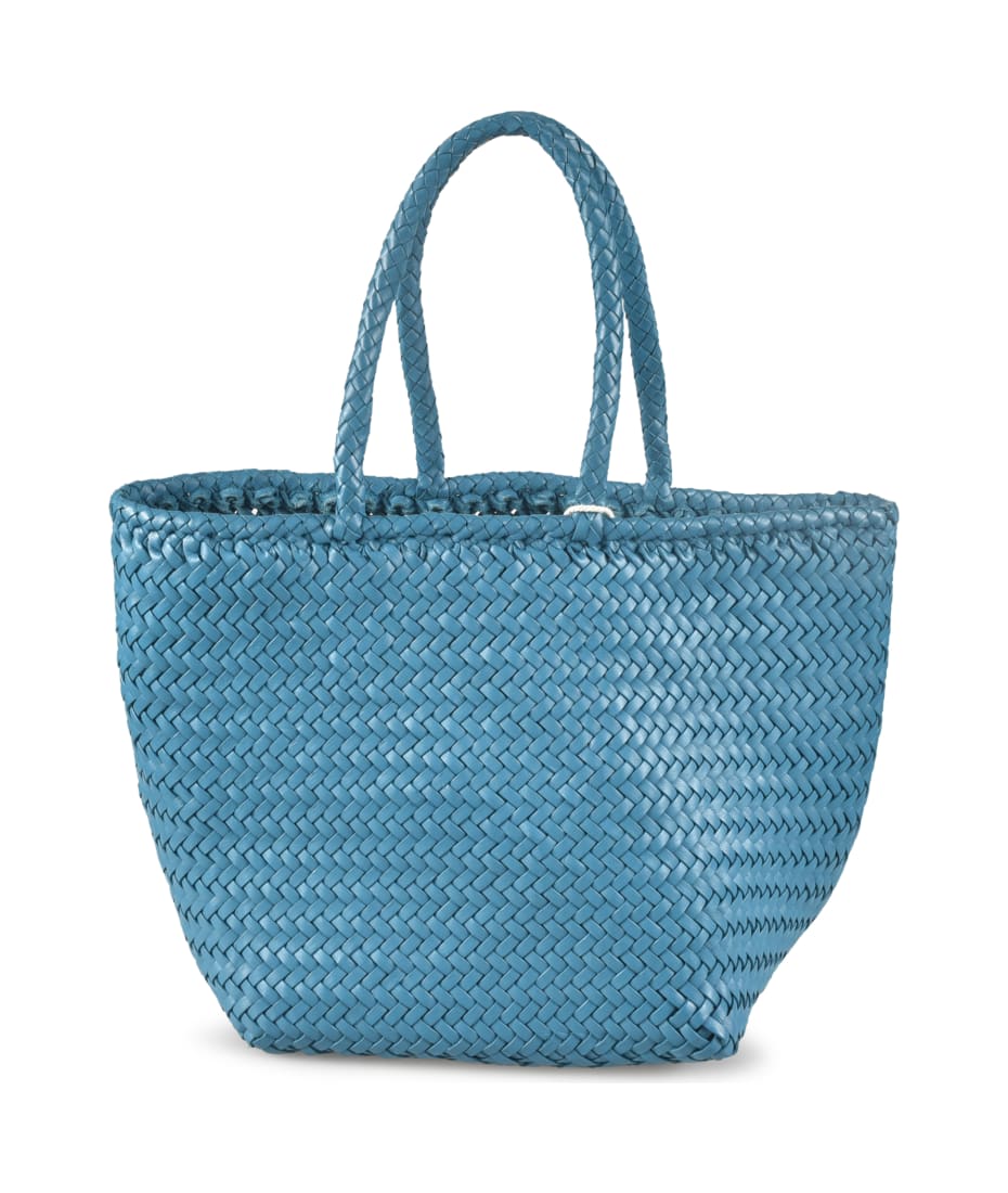 Dragon Diffusion Grace Basket Small Shopper Bag - Steel Blue