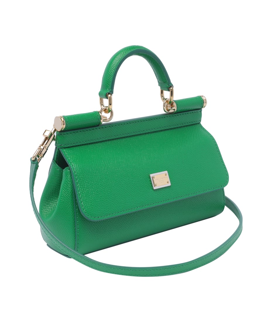 Dolce & Gabbana Sicily Small Handbag - Green