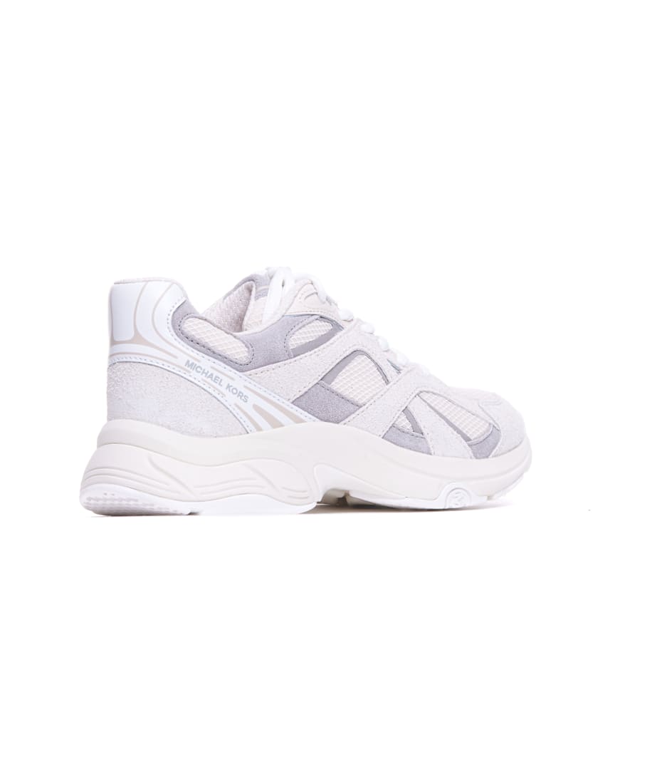 スニーカー MICHAEL KORS Women Sneakers 43R5LEFS2S278 White MICHAEL Michael Kors Leo Trainer Sneakers | italist, ALWAYS