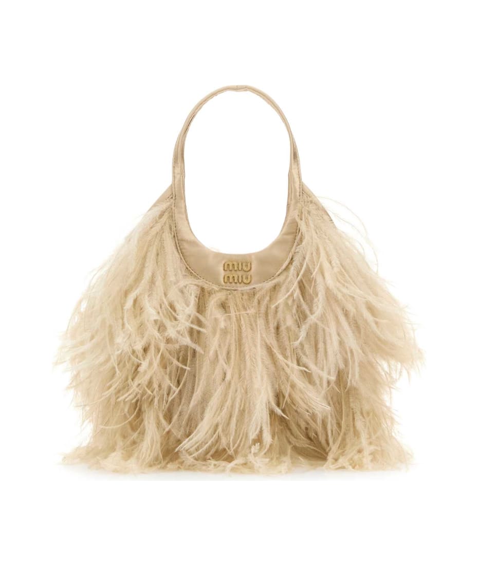 【MIU MIU】 Embellished Satin Handbag Miu Miu Embellished Satin Handbag | italist