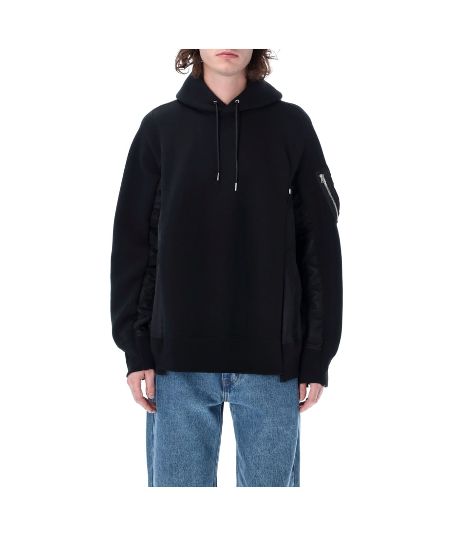 Sacai Sponge Sweat X Ma-1 Hoodie | italist