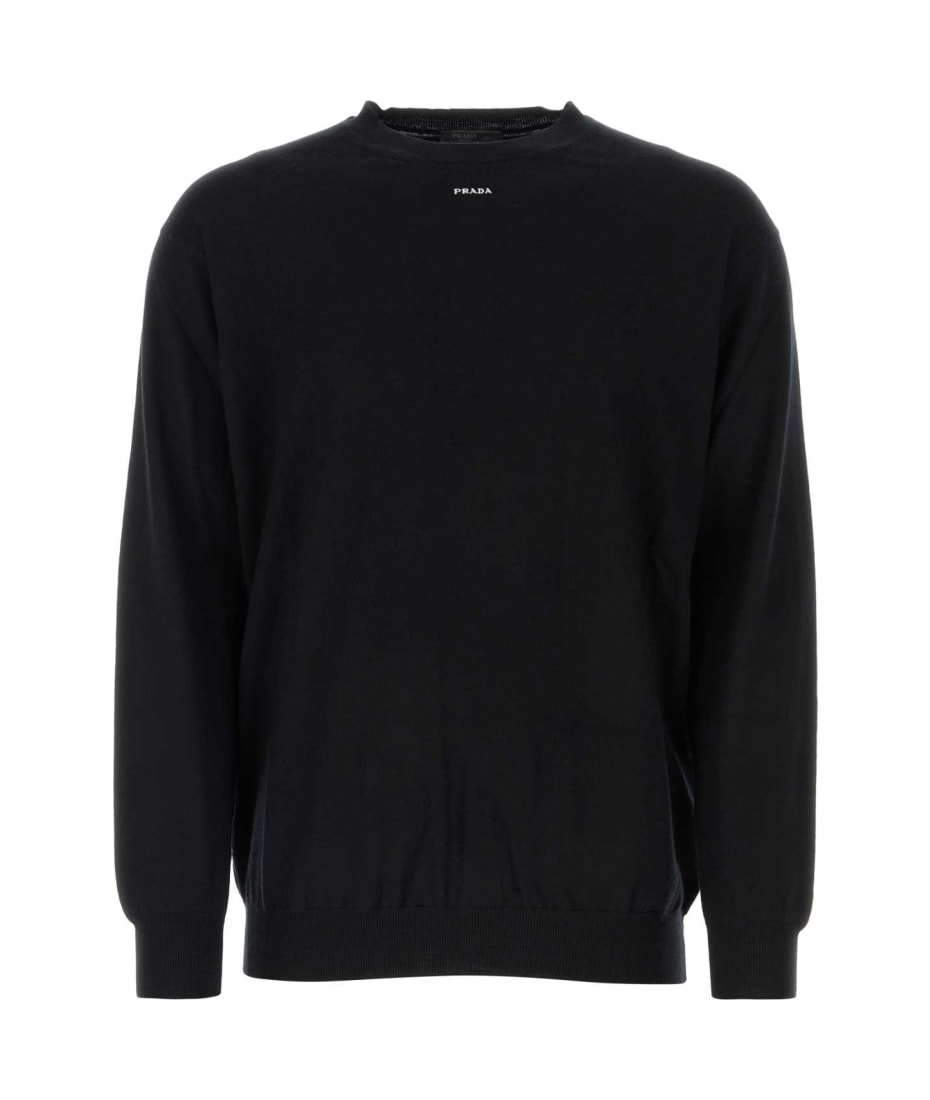 Prada Black Cashmere Sweater | italist