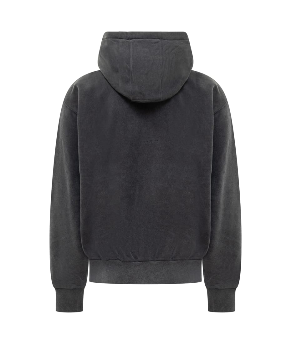 パーカー・フーディ GIVENCHY SS24 Slate cotton sweatshirt (BMJ0LA3YLY 011) Givenchy Hoodie | italist