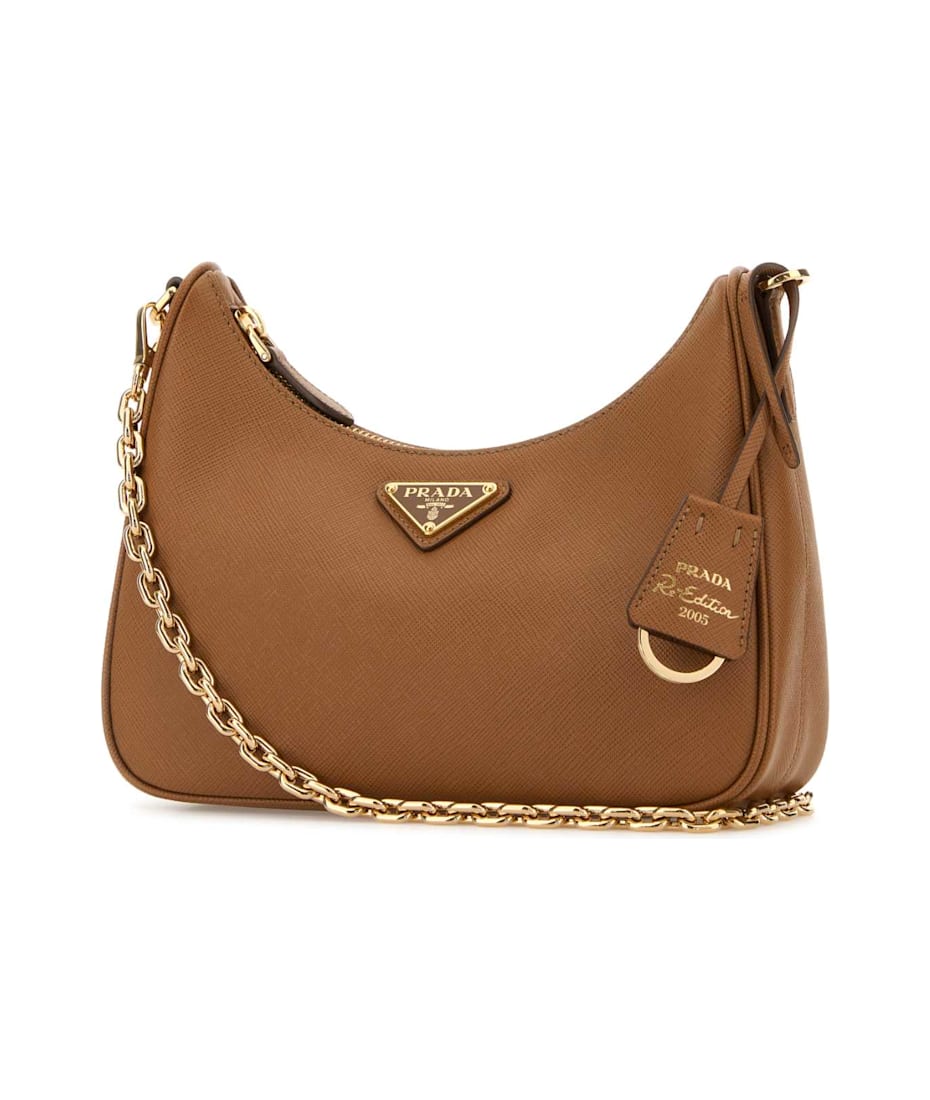 ショルダーバッグ・ポシェット Prada Camel Leather Re-Edition 2005 Shoulder Bag Prada Camel Leather Re-edition 2005 Shoulder Bag | italist