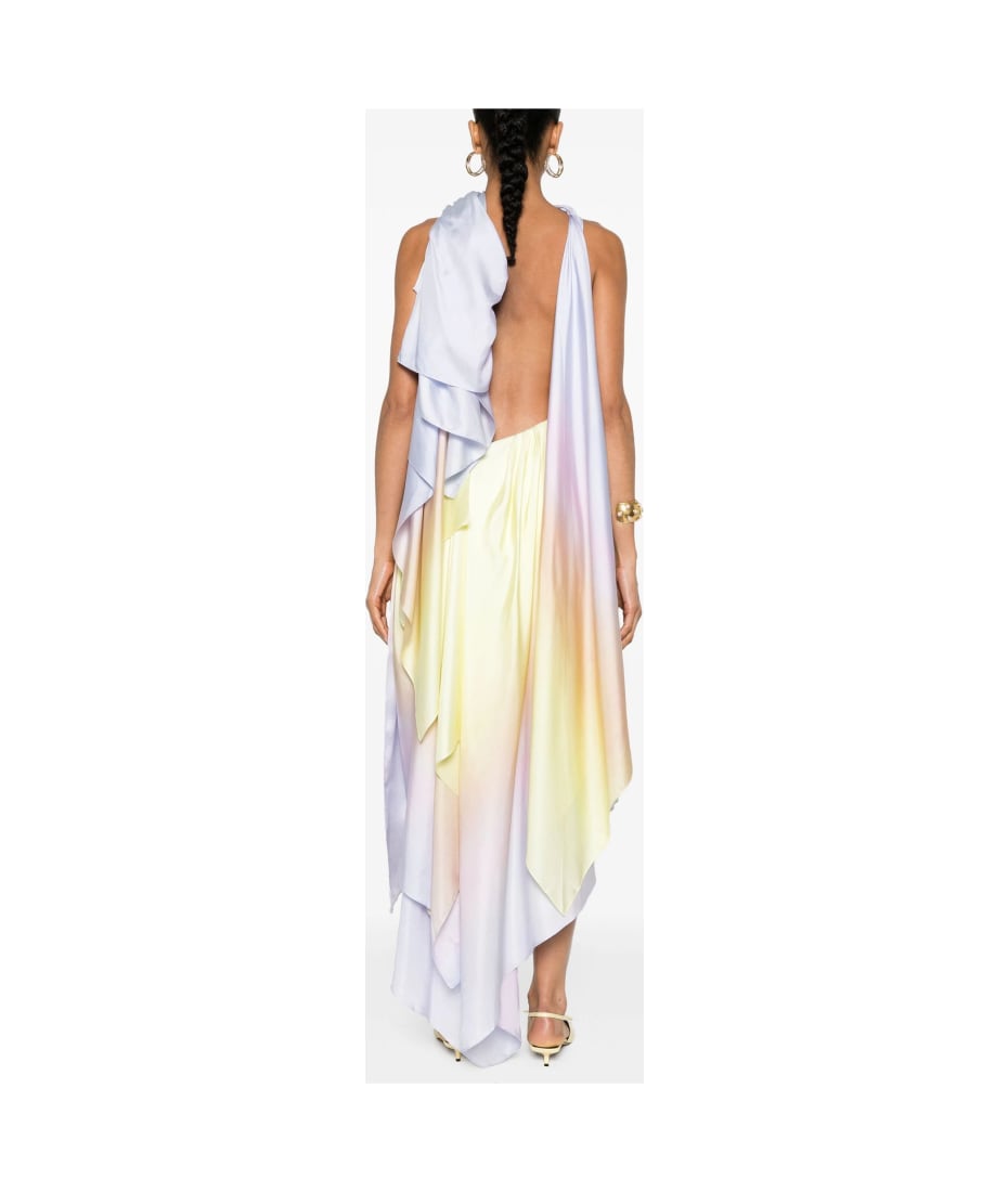 Harmony Asymmetric Midi Dress