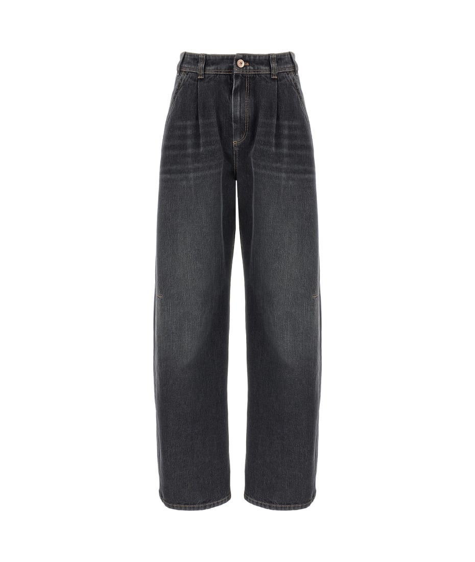 デニム・ジーパン BRUNELLO CUCINELLI 'Monile' denim jeans (MA095P5847 C8926) Brunello cucinelli 'monile' denim jeans available on julian