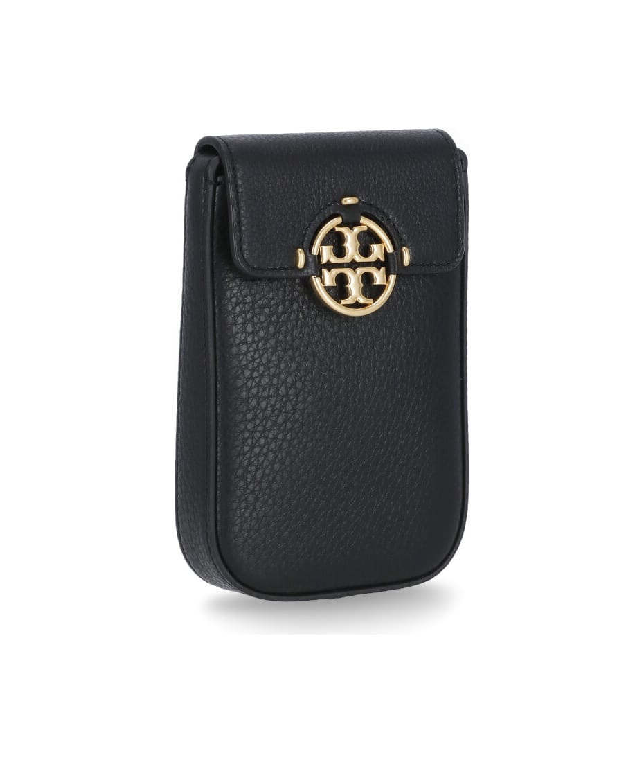 Tory Burch Miller Crossbody Phone sold Holder in Black