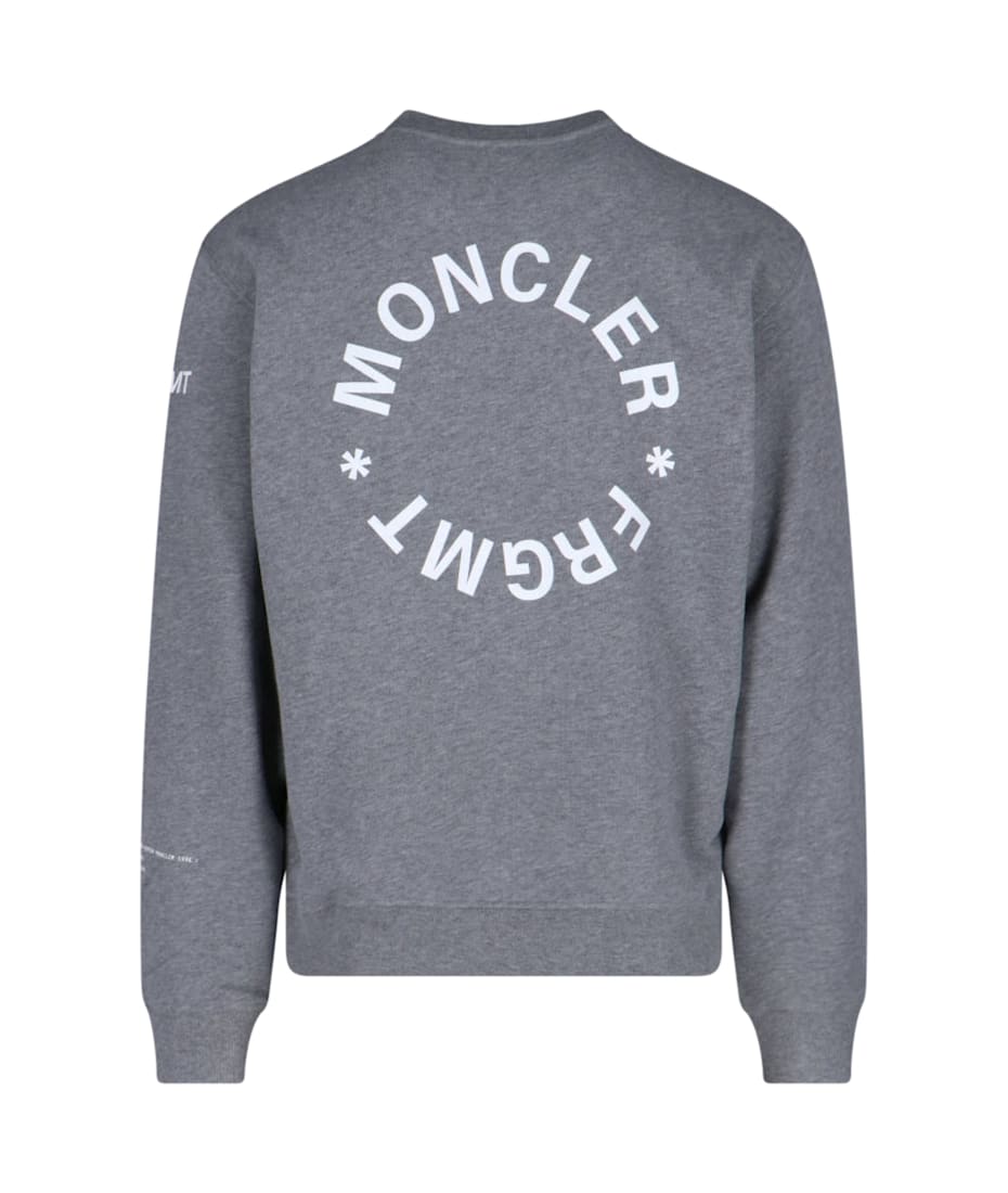 Moncler genius X FRGMTロゴ クルーネック スウェットシャツ Moncler Genius X Frgmt Logo Crewneck Sweatshirt | italist