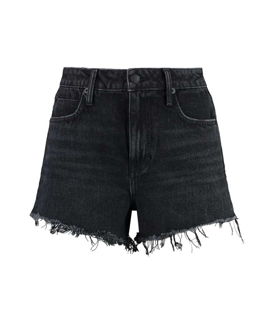 Alexander Wang Bite Denim Shorts | italist
