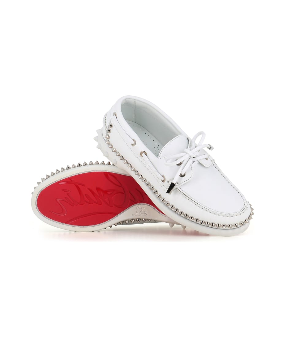 *Christian Louboutin* Gerockel セーリングシューズ モカシン Christian Louboutin Boat Loafer Gerockel | italist