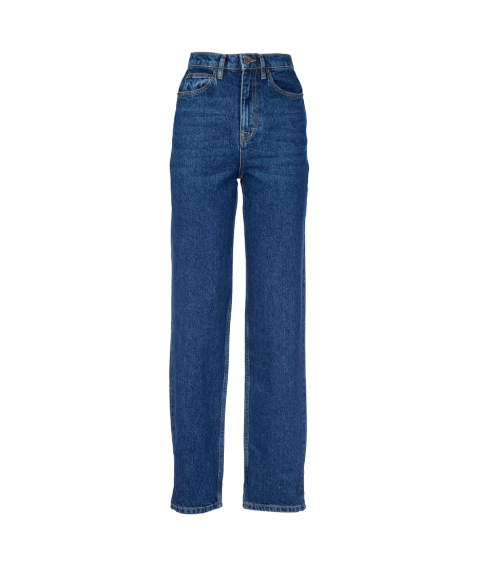 Rotate by Birger Christensen Straight Fitted Jeans | italist