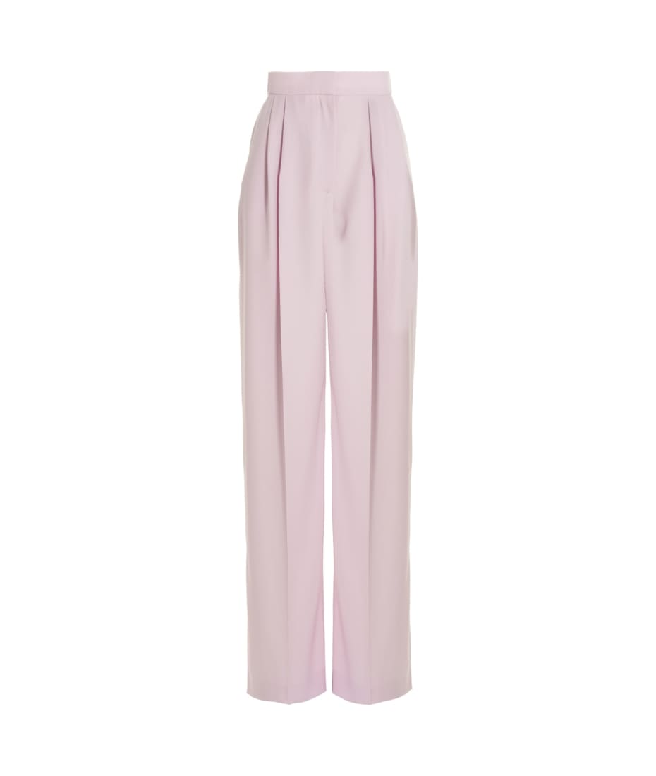 パンツ ALEXANDER MCQUEEN Embroidered Wool Wide-Leg Pant Alexander McQueen Wide Leg Pants | italist
