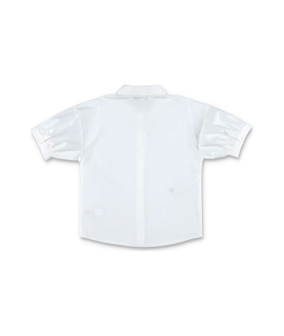 Baby Short-Sleeved Shirt Green and Blue Dior Oblique Cotton