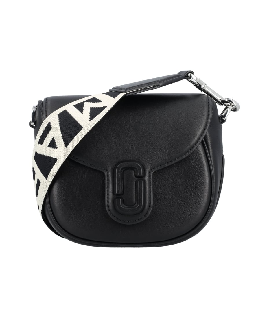 Marc Jacobs Gotham Small Nomad Saddle Bag in Black