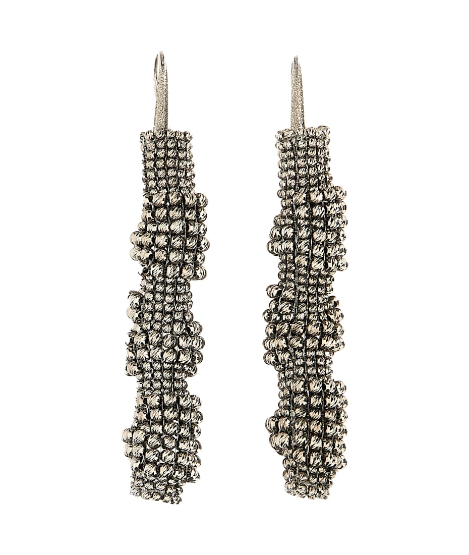 Brunello Cucinelli Silver Earrings | italist