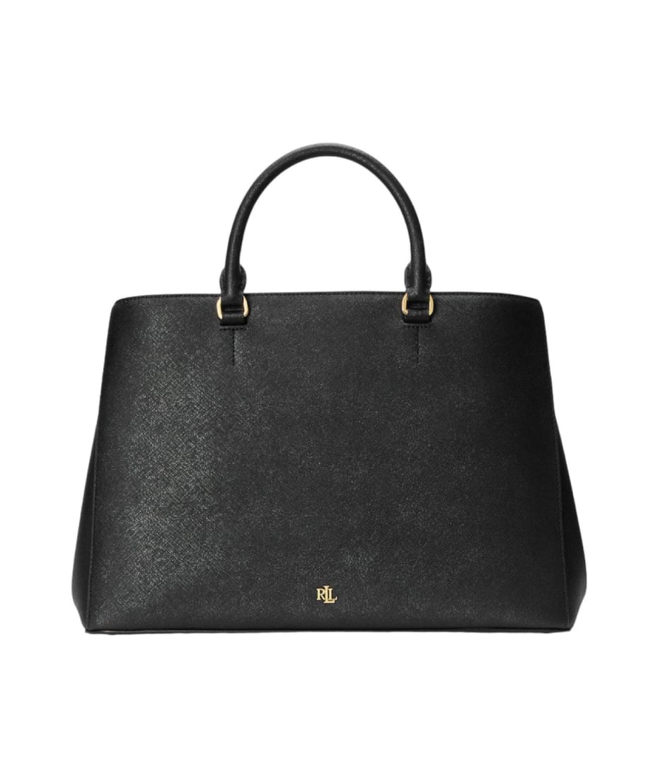 【送料&関税込】Polo Ralph Lauren Hanna Logo Plaque Tote Bag Polo Ralph Lauren Hanna Logo Plaque Tote Bag | italist