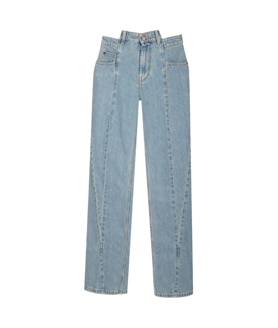 Maison Margiela Cut-out Waist Jeans | italist