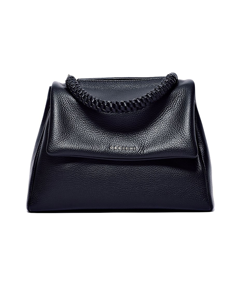 ショルダーバッグ・ポシェット Orciani MEDIUM SENSE SCOOBY SVEVA SHOULDER BAG Orciani Sveva Sense Scooby Midi Leather Shoulder Bag