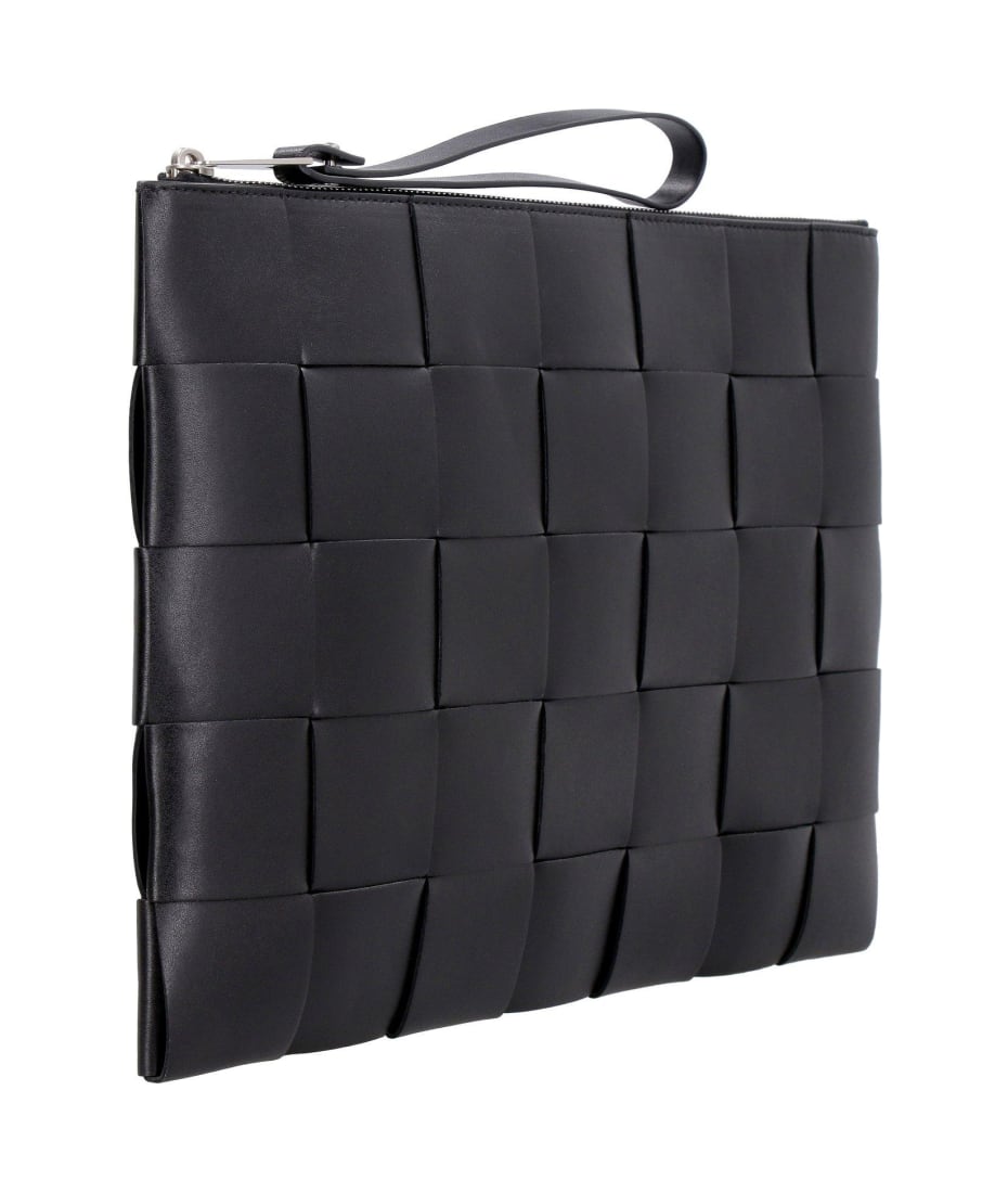 Bottega Veneta Small Intrecciato Leather Half Moon Pouch In