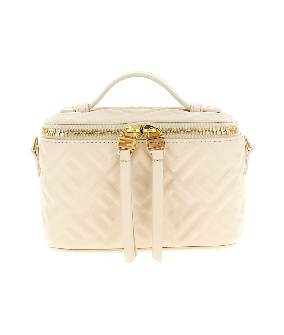 バッグ Fendi Vanity Bag Fendi Vanity Leather Black | Fendi