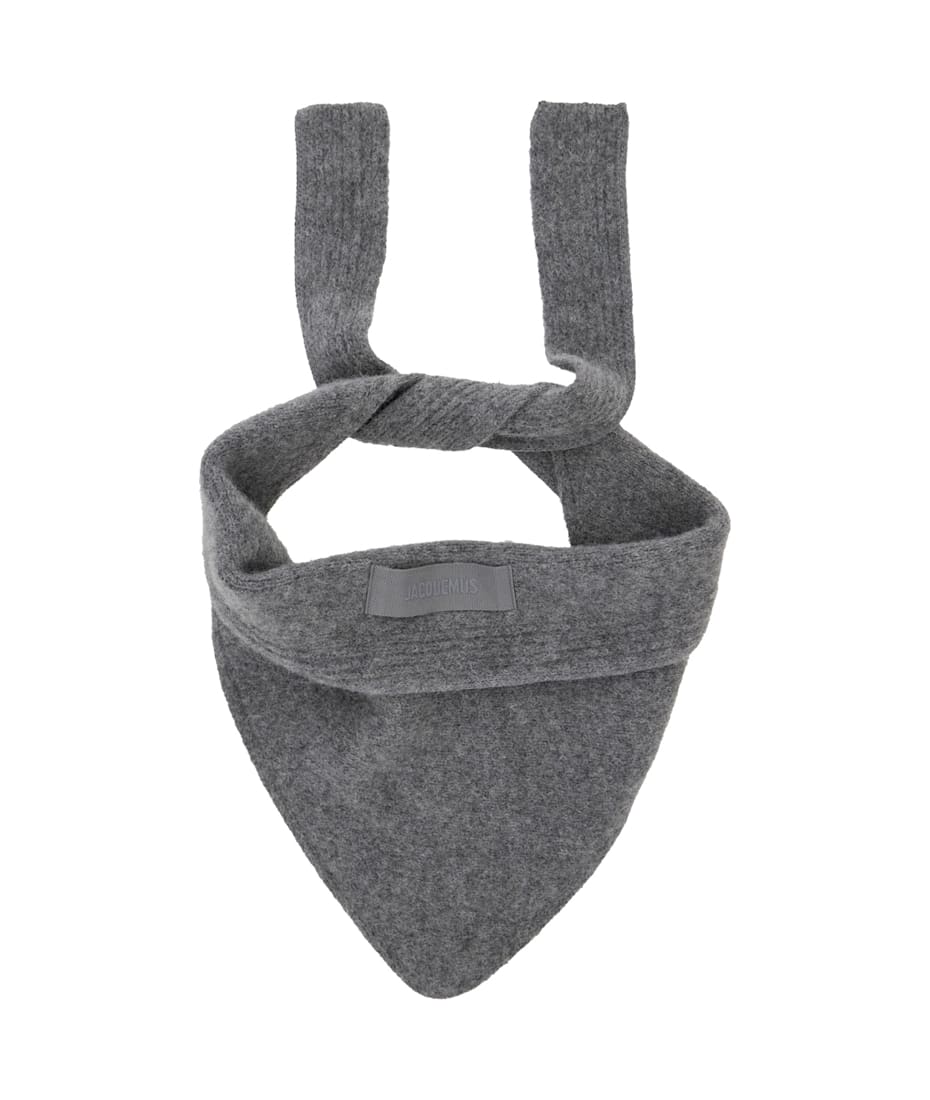 JACQUEMUS（ジャクムス） Le Chale Gros Grain Jacquemus Le Chale Grosgrain Scarf | Neutrals | FARFETCH