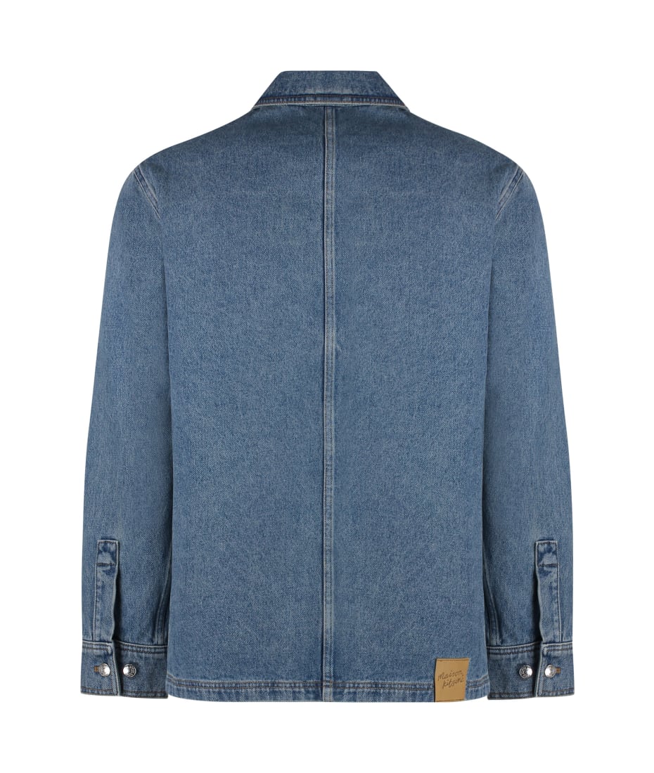 Maison KITSUNE デニム カバーオール 楽天市場】メゾンキツネ MAISON KITSUNE シャツジャケット