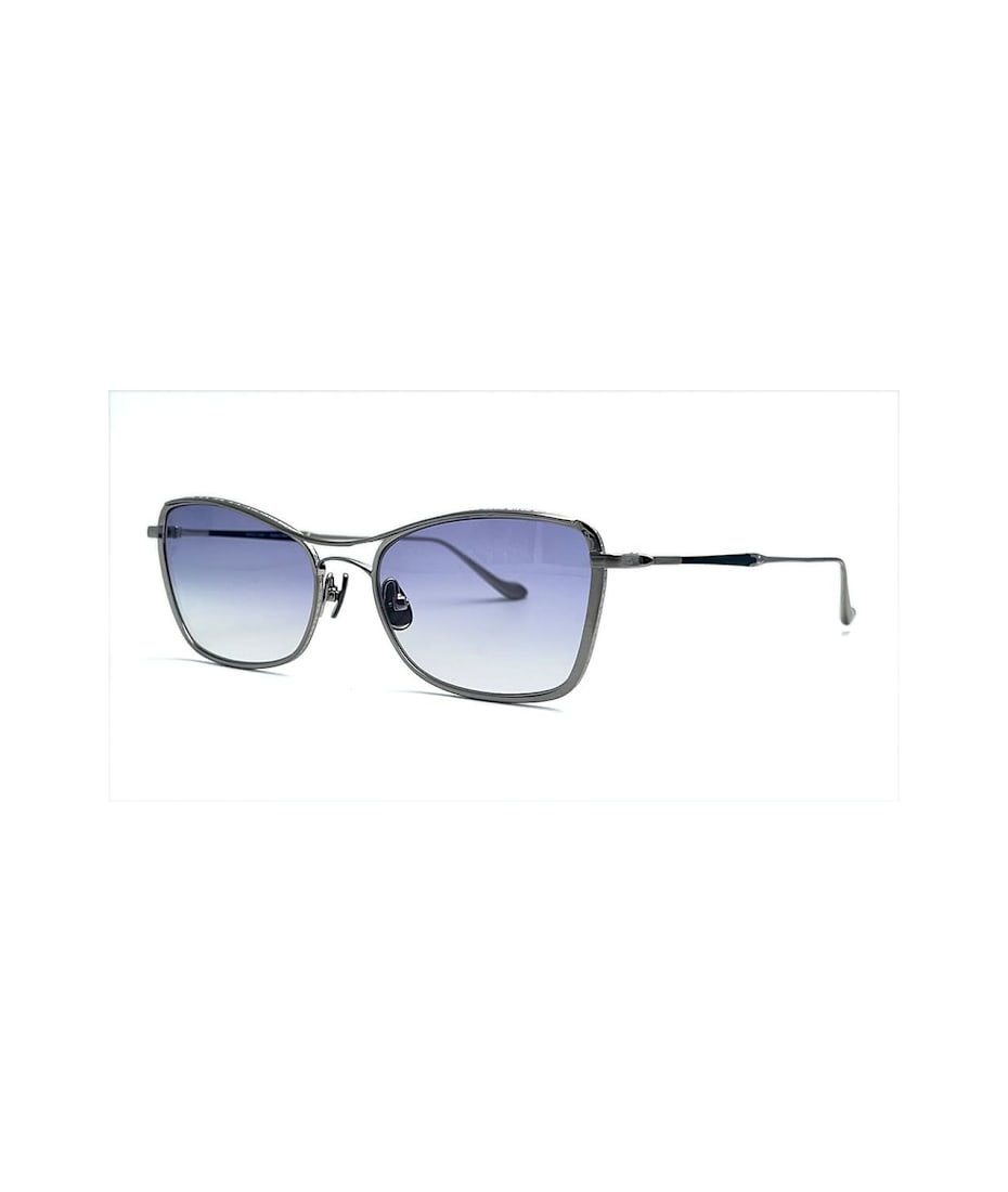 サングラス MATSUDA Matsuda - M3147.SG - brushed silver cafe blue Matsuda M3147 - Brushed Silver Sunglasses | italist, ALWAYS