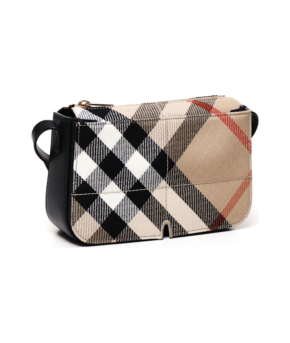 Burberry Flap Bag With Vintage Check Print | italist, ALWAYS