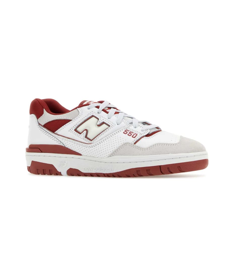 スニーカー NEW BALANCE Two-Tones Leather And Fabric 550 Sneakers New Balance Two-tones Leather And Fabric 550 Sneakers