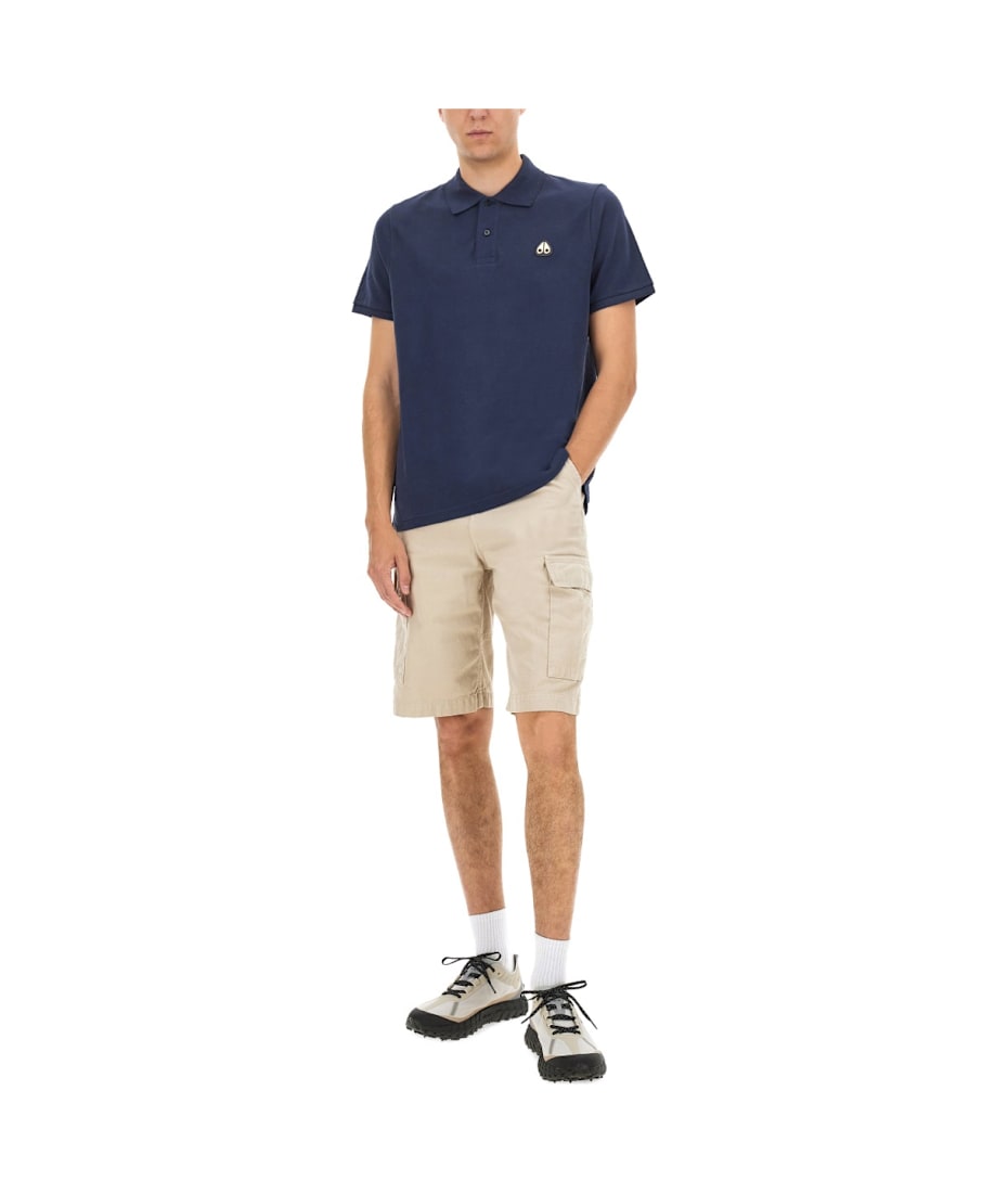 ★MOOSE KNUCKLES★エバレット ゴールド ポロTシャツ Gold Series Everett Polo | Men | Moose Knuckles