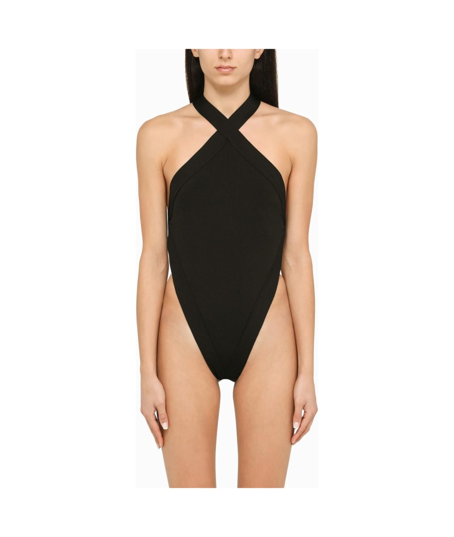 Saint Laurent Knitted Backless Bodysuit | italist